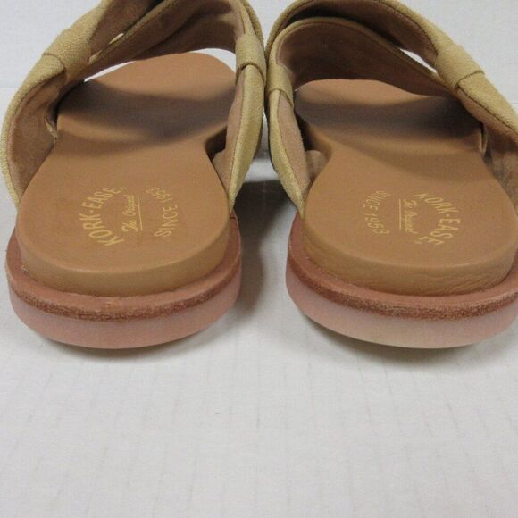 KORK EASE Zel Suede Sandal Womens Sz 11 Slip On Open Toe Leather Slide NEW - Picture 6 of 10